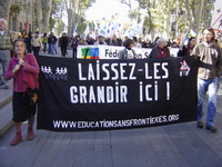 Manifestation de soutien à Florimond Guimard (Aix en Provence le 22 octobre 2007)