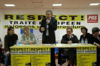 Meeting unitaire contre le traité à Montpellier, le 6 décembre