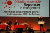 Assemblée extraordinaire du PCF, 8-9 décembre 2007