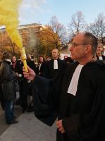 MANIFESTATION DEVANT LE PALAIS DE JUSTICE DE CHAMBERY