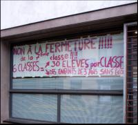 30 élèves par classe...