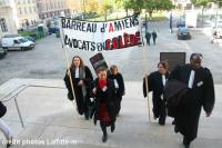 le 23-10-2007 grève des avocats TGI Amiens