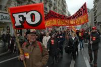 Manifestation intersyndicale 6 mars 2008