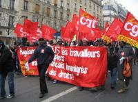 cortège CGT manif du 5 avril