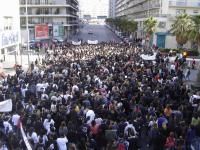 Manifestation lycéens à Toulon le 1er avril 2008