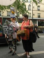 Manifestation contre la réforme des retraites .22 mai 2008.Paris