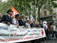 Manifestation contre la réforme des retraites .22 mai 2008.Paris