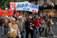 Manifestations contre la réforme des retraites jeudi 22 mai 2008