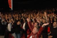 Rassemblement des partisans de Ségolène Royal, le 27 septembre 2008, au Zénith de Paris