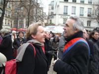 6/02/07 Brigitte Wieser et Jacques Daguenet, Conseiller de Paris PCF