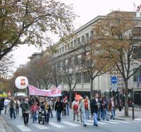 Journée d'action syndicale mondiale 7 oct.2008