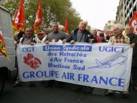 Manifestation pour les retraites 16 oct. 2008