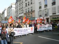 Manifestation pour les retraites 16 oct. 2008