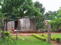 Paraguay Cabane de sans toit à Capiata