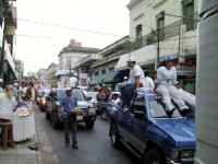 Asuncion défilé de Lino Oviedo- grosses voitures