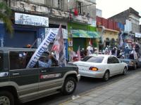 Asuncion défilé de Lino Oviedo- grosses voitures