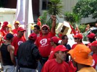 venezuela Manifestation pour le Si au réferendum constitutionnel