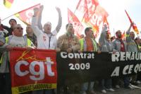 Manif Renault au Havre le 25 septembre 2008