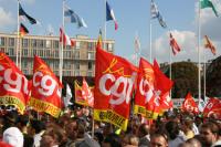 Manif Renault au Havre le 25 septembre 2008