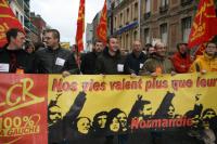 manif Renault Sandouville (Le Havre) 8 novembre 2008