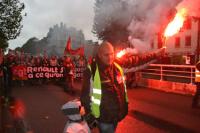 manif Renault Sandouville (Le Havre) 8 novembre 2008