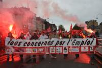 manif Renault Sandouville (Le Havre) 8 novembre 2008