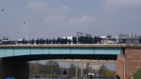 dispositif policier sur le grand pont