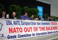 Tribune de las session "Le bombardement par l’OTAN de la Yougoslavie en 1999 : un cas exemplaire d’impérialisme