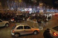 Rassemblement en solidarité avec la jeunesse de Grèce, 12 décembre 2008, à Paris