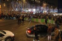 Rassemblement en solidarité avec la jeunesse de Grèce, 12 décembre 2008, à Paris