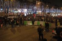 Rassemblement en solidarité avec la jeunesse de Grèce, 12 décembre 2008, à Paris