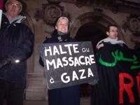 Soutien aux Palestiniens bande de Gaza déc.2008