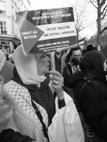 Manif Palestine (Paris) 28 déc.08.