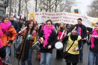 Manif éducation 17 janvier 2009 à Paris