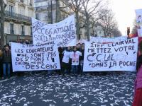 Manifestation Parisienne. 29 janvier 2009