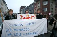 Manif de la maternelle à l'unviersité