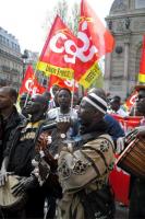 Rassemblement CGT sans papiers - Paris 15/04/0909