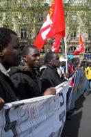 Rassemblement CGT sans papiers - Paris 15/04/0909