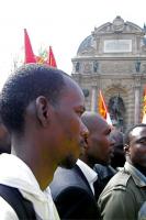 rassemblement CGT sans papiers - Paris 15/04/0909