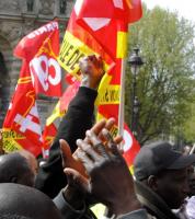 Rassemblement CGT sans papiers - Paris 15/04/0909