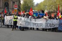 Rassemblement CGT sans papiers