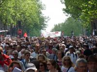 début de cortège : cgt en vue