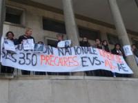 manif des précaires de l'éducation et enseignants solidaires au Mans le 9 juin