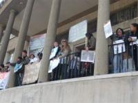 manif des précaires de l'éducation et enseignants solidaires au Mans le 9 juin