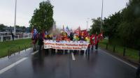 Caen, tête de manif