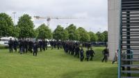 Caen, renfort de gendarmes mobiles pour protéger le MEDEF