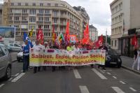 Caen, tête de manif