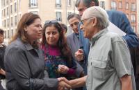 Fadwa Barghouti accueilli par Saad Abssi