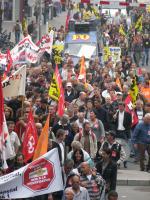 cortège dans les rues de Bordeaux(3)