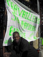 Tramway parisien: travailleurs sans papiers